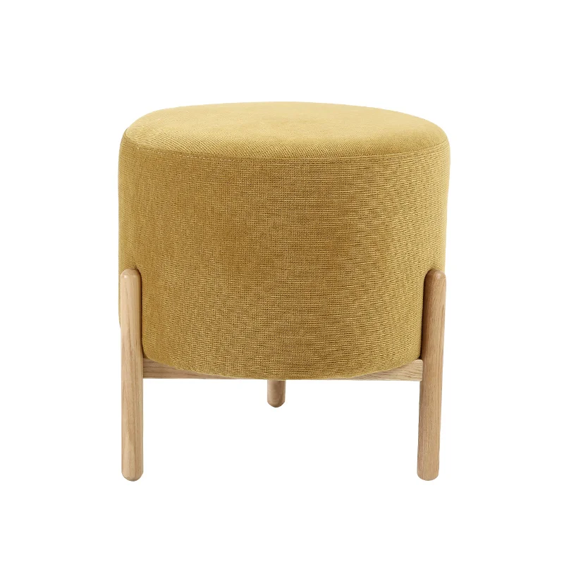 
European Style Simple And Stylish Step Stool Chair Customized Color Ottoman 