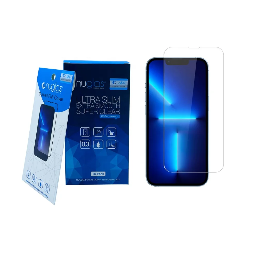 10 in 1 box cellphone screen protector for iphone 14 max come with 13 pro max 6.7inch tempered glass 14 pro 14 pro max