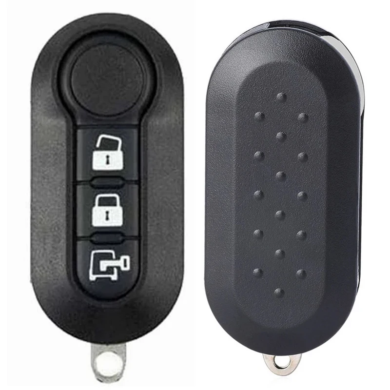 For Fiat2012-2018 500 RAM (Delphi BCM) 3-Button ASK 433MHz Folding Remote Key/PCF7946A/HITAG 2/46 CHIP/FCC ID: LTQF12AM433TX