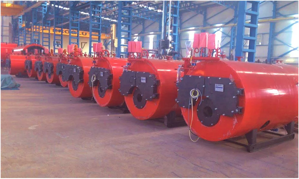 Парогенератор высокого качества, горизонтальный стиль, промышленный ключевой элемент, газовое дизельное топливо, сертификация CE, бойлеры, горелки и детали