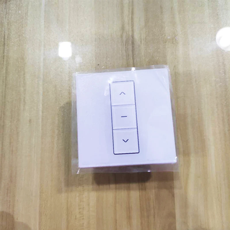 Magate Electric Integrated Hollow Shutter Built in blinds Wall Controller remote switch