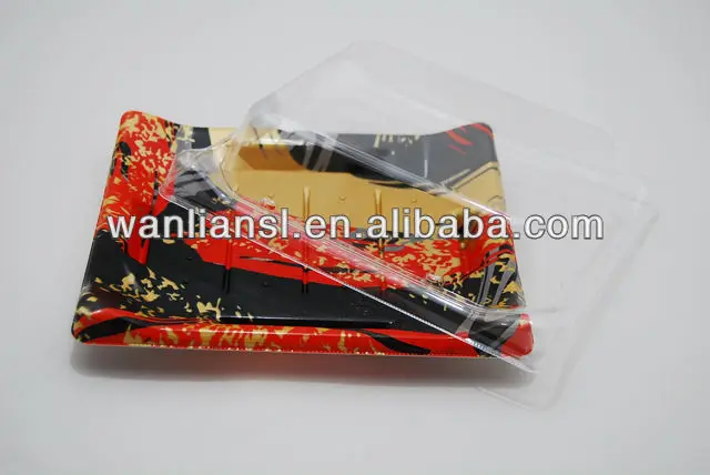 Boat-shaped Disposable Plastic Takeaway Sushi Packaging Tray
