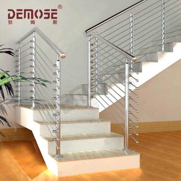 stainless steel railing/galvanized pipe stair handrails