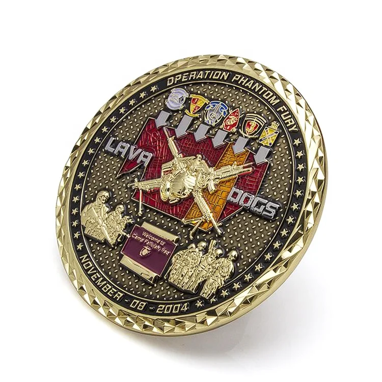 Hot sale custom 3D bronze challenge coin