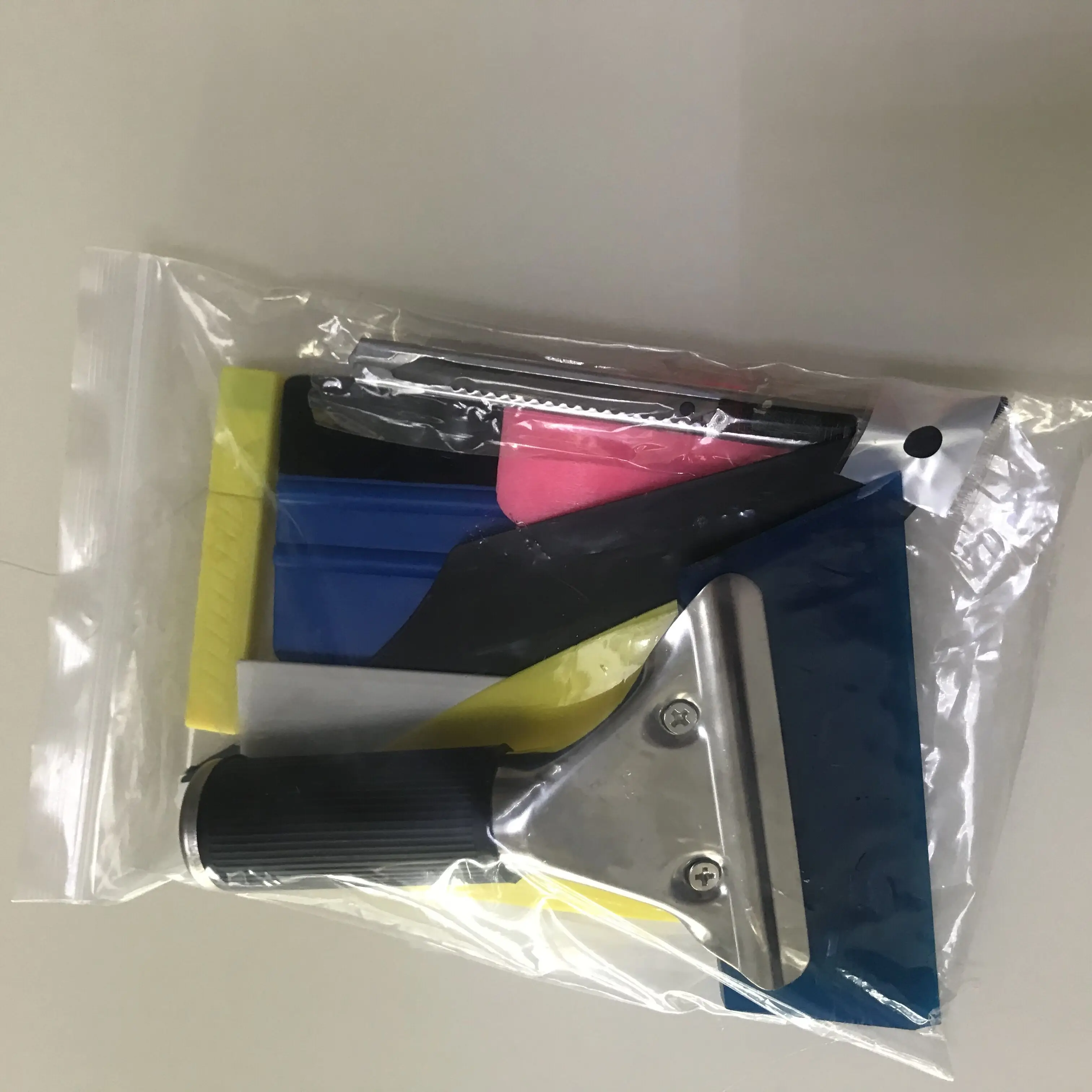 Vinyl Weeding Tools Vehicle Vinyl Install Scraper Squeegee Set Auto Window Tint Car Vinyl Wrap Kit Car Wrapping Tools
