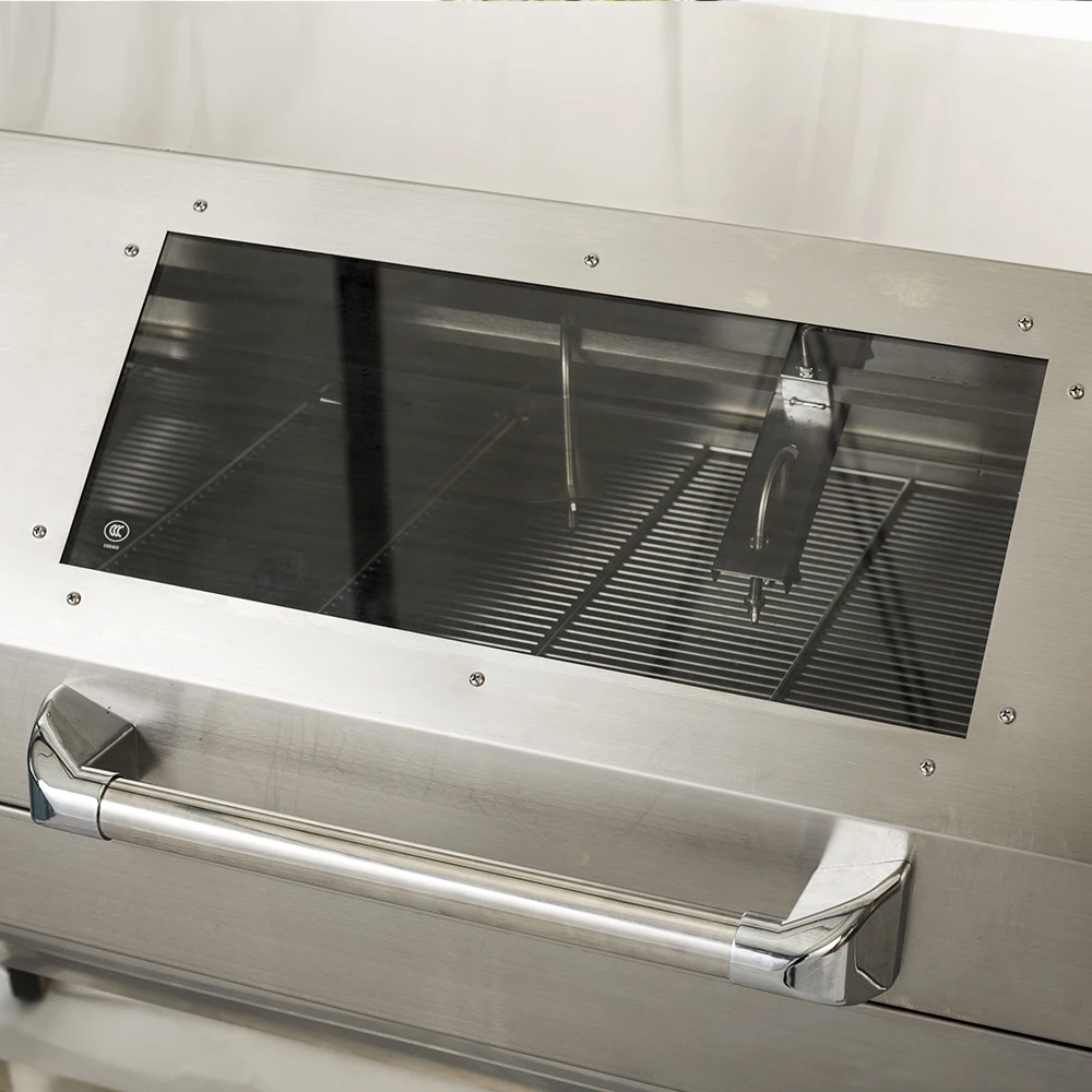 Barbeque Smoker Roast Whole Lamb Rotary Stainless Grilled Chicken Grill Machine