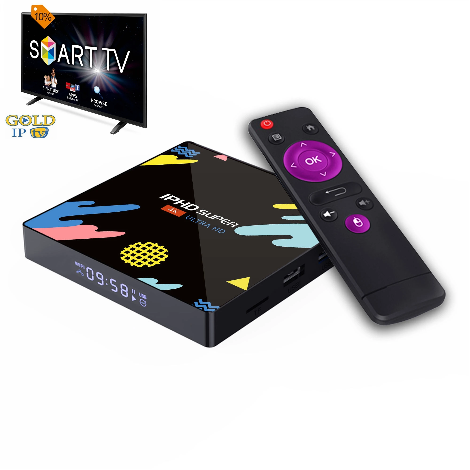 SMART TV Box Reseller Panel Smart TV HD IP_TV Reseller Panel M3U Demo Test