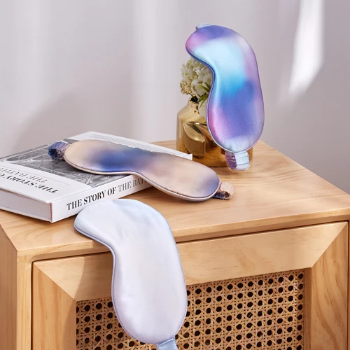 Taihu Snow Custom 22Mm Private Label Anti Wrinkle Mulberry Silk Lash Eye Mask