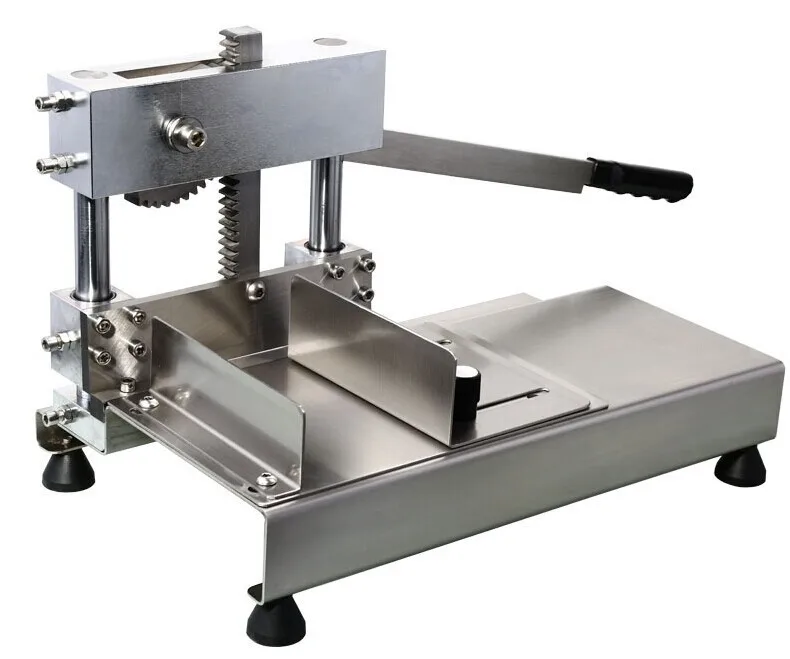 cut bone machine cut large bone trotters ribs Bone Saw stainless steel lever principle track structure