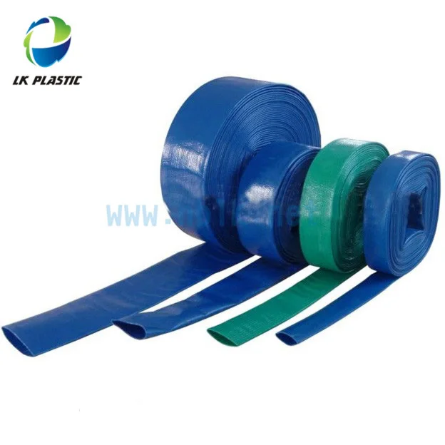 Agriculture Farm Irrigation High Pressure Pvc Lay Flat discharge hose pipe