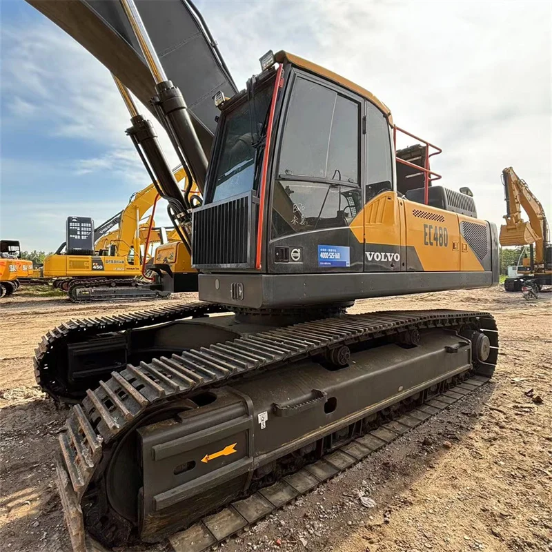 Лидер продаж гусеничный экскаватор Volvo EC480 высокое качество 100% готовность хорошее состояние низкая цена двигатель Caterpillar Komatsu