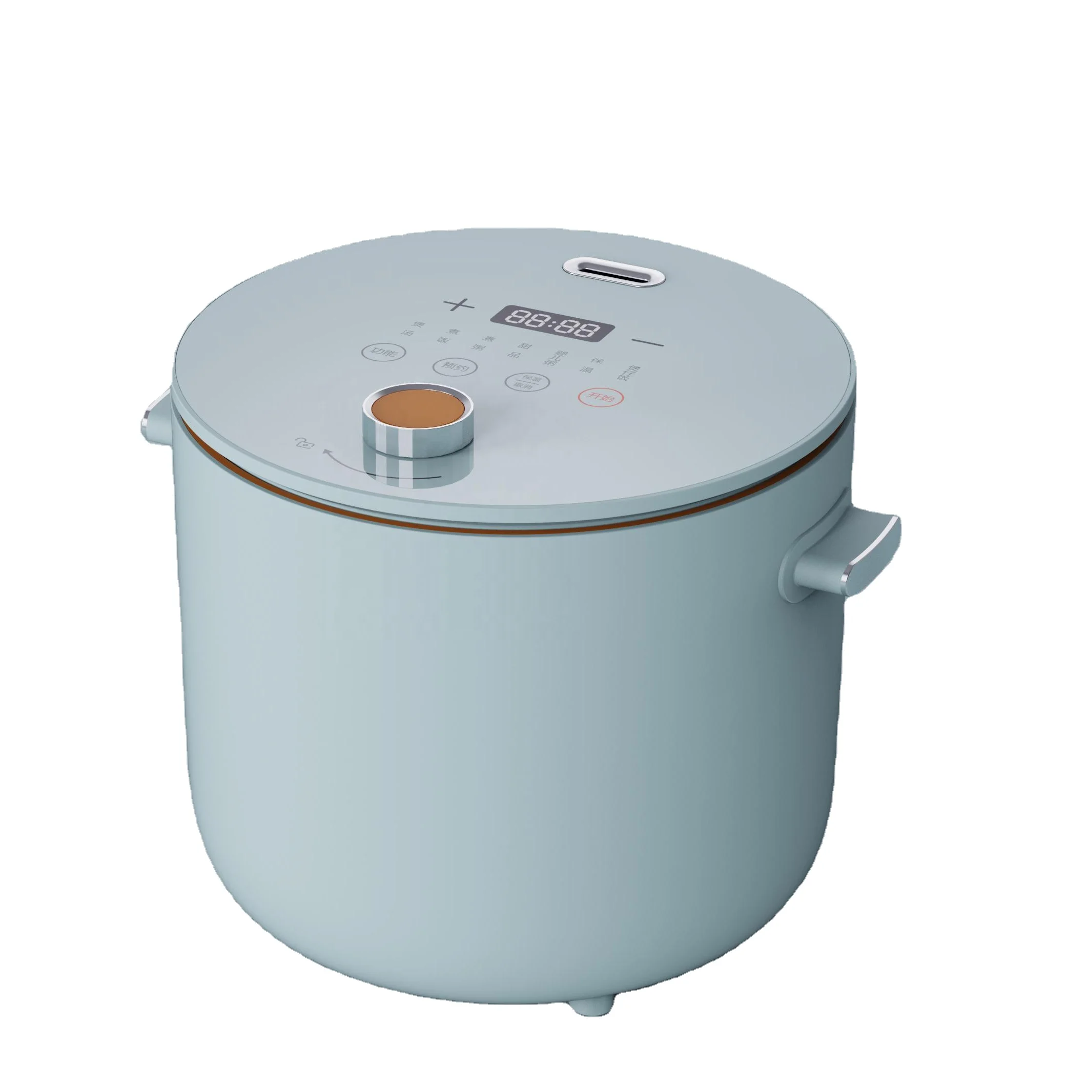Mini Rice Cooker Electric 1.2L 400W Plastic Customized Logo OEM Square Maifan Stone New Smart Rice Cooker Non Stick 220 1.1-2L