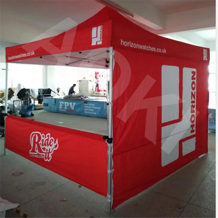 Hexagonal 40mm pipe Wholesale Hexagon Pop up Folding Advertising Tent for Event
