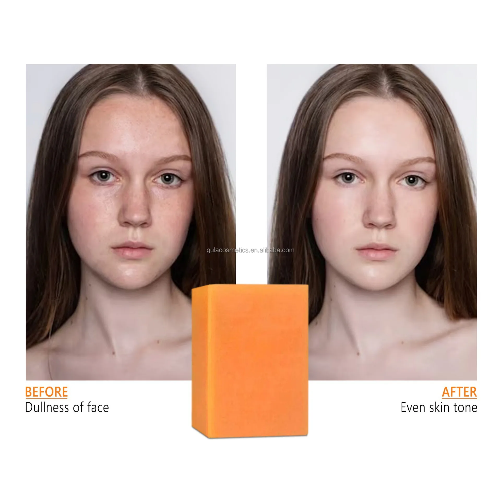 2024 Wholesale in stock 60g*2 bar Kojic Lightening Acne Treatment Soap skin brightening body and face Soap
