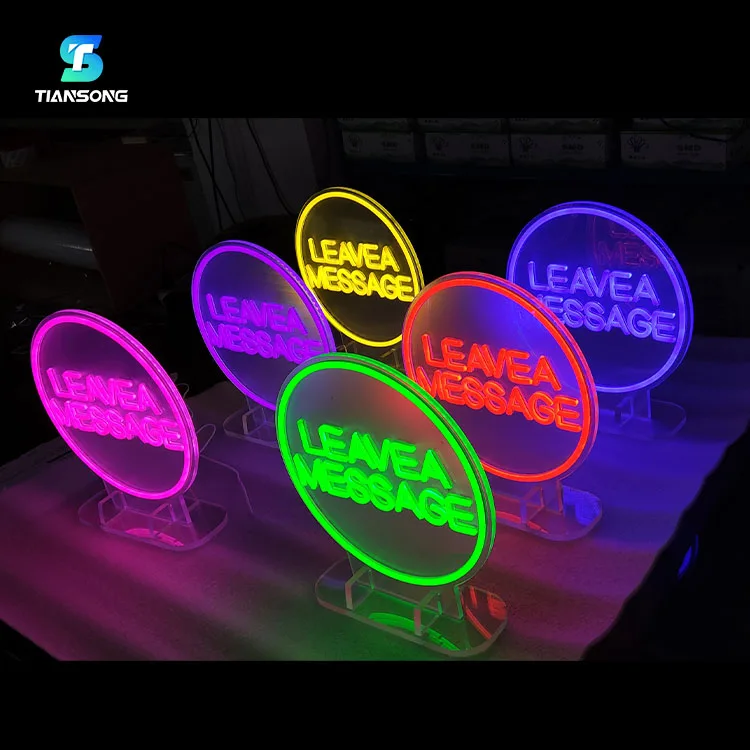Custom Neon Light Signs Advertising Illuminate Letters Cafe Shop Logo Neon Signage Letter
