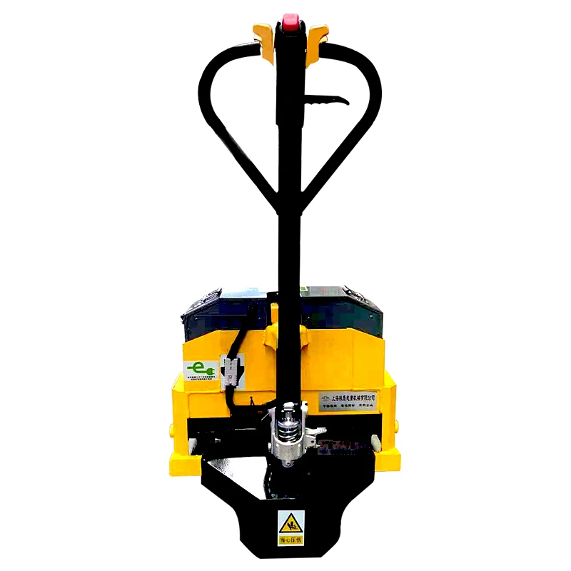 Hot Sale 1500kg Heavy-duty Easy Operation Full Electric Pallet Truck With Lithium Battery Forklift