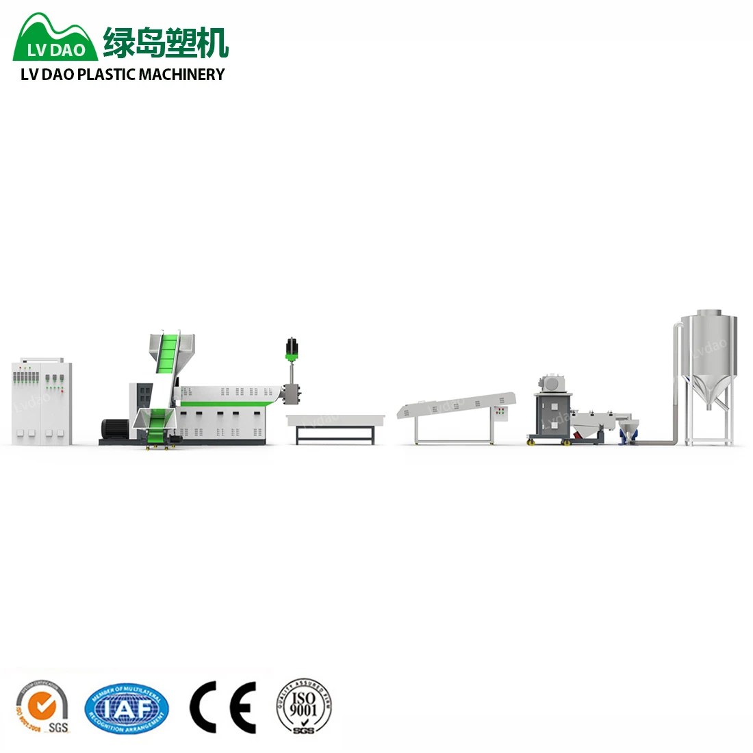 Plastic Machine Granulator Waste Recycle Plastic Granules Making Machine Pelletizing Machine Plastic