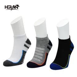Polyester material jacquard design 100 polyester ankle socks for men custom socks