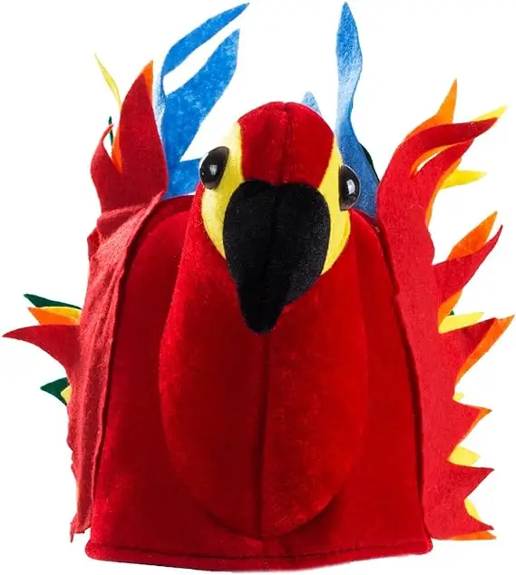 Parrot Hats  Novelty  Animal Hat  Bird Costume Hat for Thanksgiving Costume  Accessories