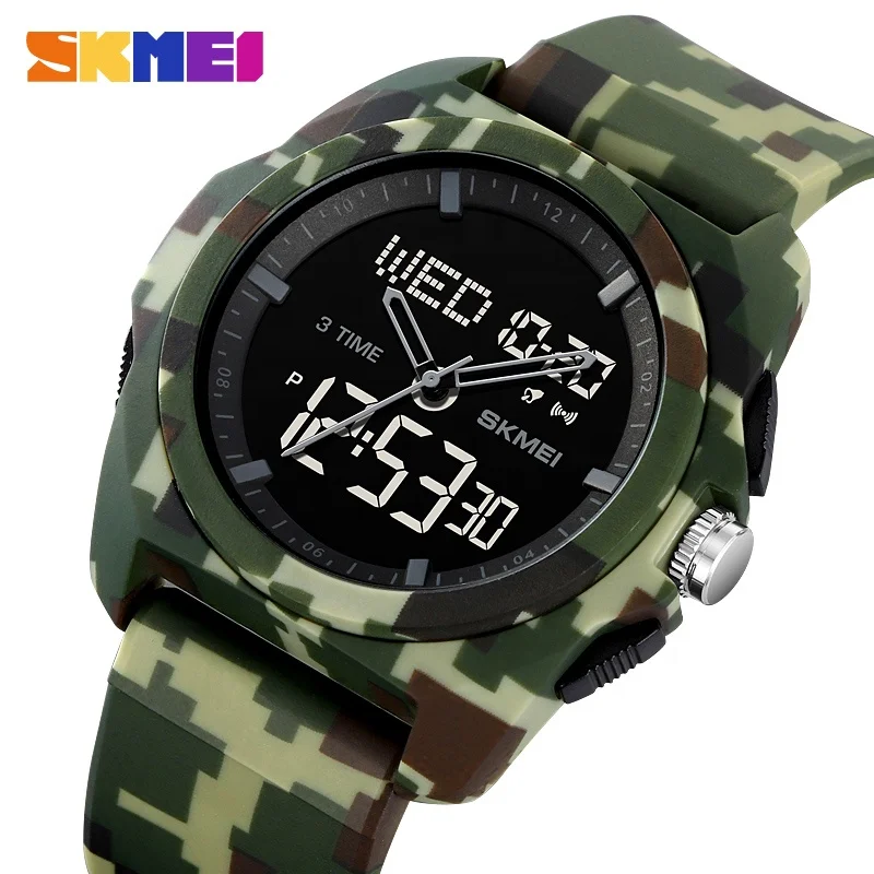 SKMEI 2199 Reloj Водонепроницаемые многофункциональные наручные часы с хронографом спортивные несколько часовых поясов оптовая продажа цифровых часов