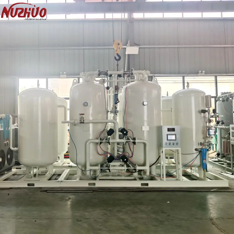 NUZHUO CE/ISO Certificate PSA Oxygen Generator Planta De Oxigeno O2 Producing Device For Aquaculture