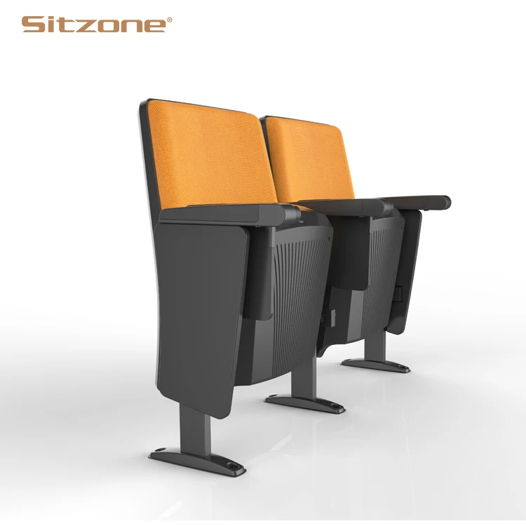 Theater Seats With Tables Theatre Seating With Writing Table,Vip Auditorium Chairs With Writing Pad
