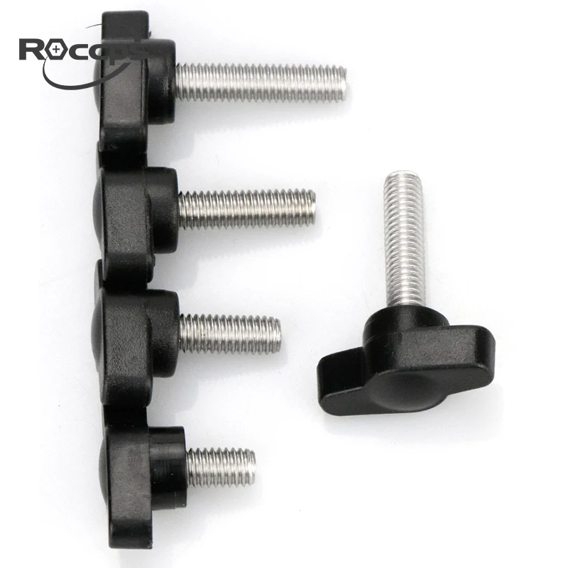 Medical and Packing Machines Parts Plastic Wing Knob Screws