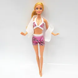 30cm Doll Dress Up Swimsuit Set One Piece Bikini Underwear Shorts Boyfriend ken Swimwear