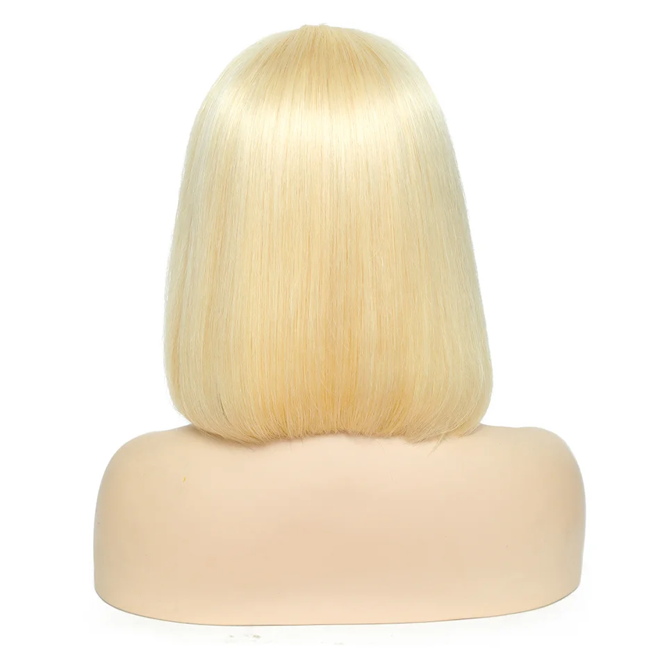 Free Shipping Human Hair 13x4 Transparent Lace Front Wig Wholesale Natural Blonde Glueless Hat Wig For Black Women