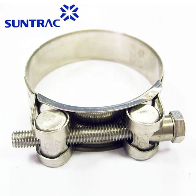 Heavy duty Concrete pump pipe clamp Air compressor european type hose clamp