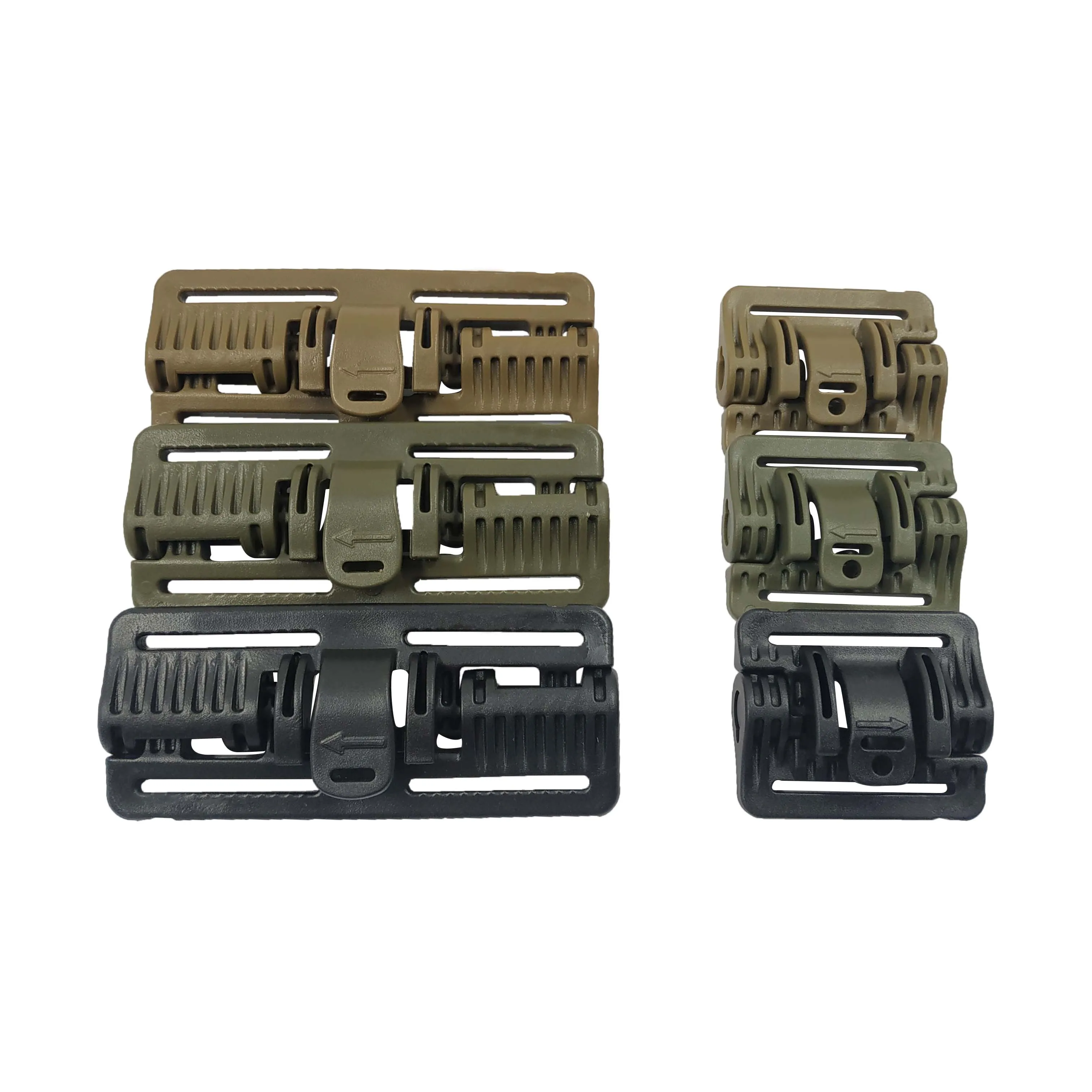 High Quality Plastic POM Belt Buckle with Lock for Vest Quick release buckle