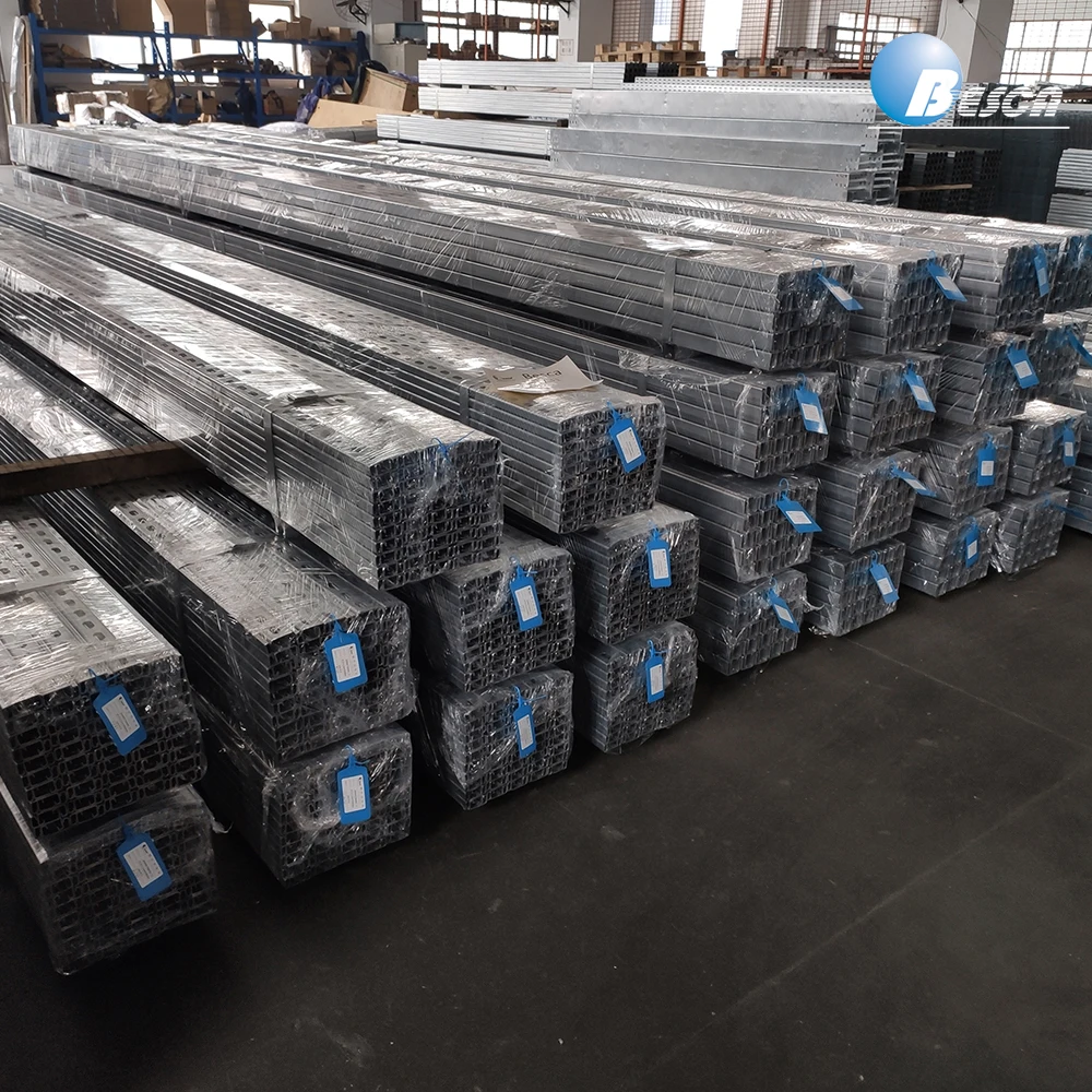 Metal Unistrut Cable Tray C Channel Cable Support System Solution