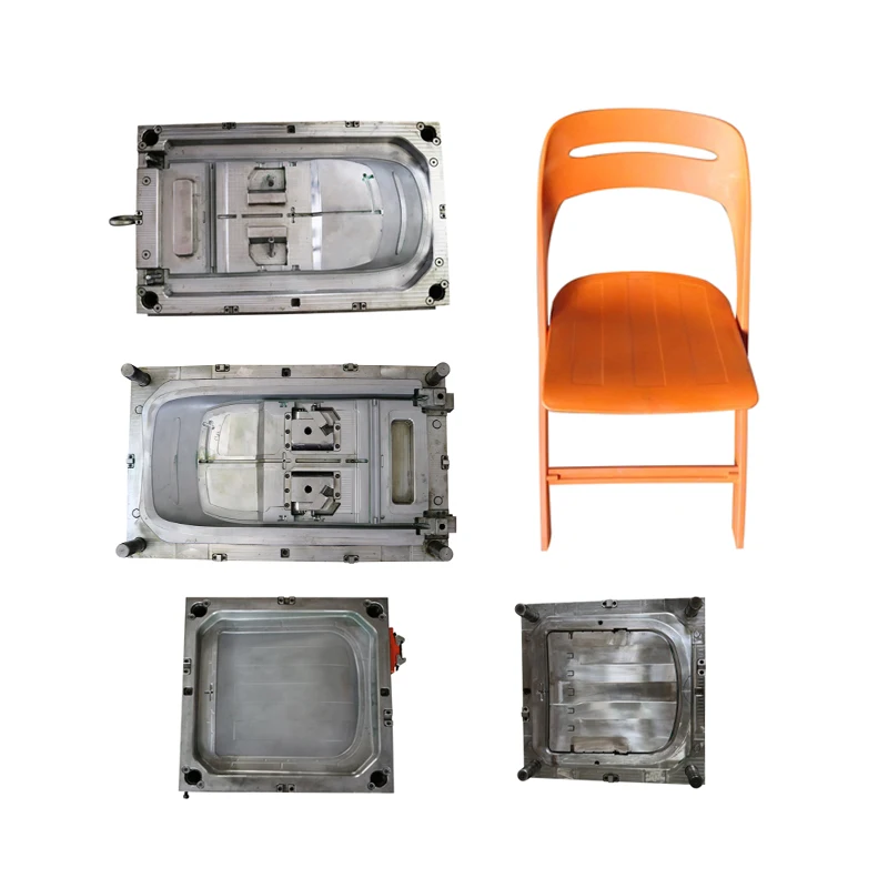 Plastic Household Stool Chair Injection Plastic Folding Chair Mould