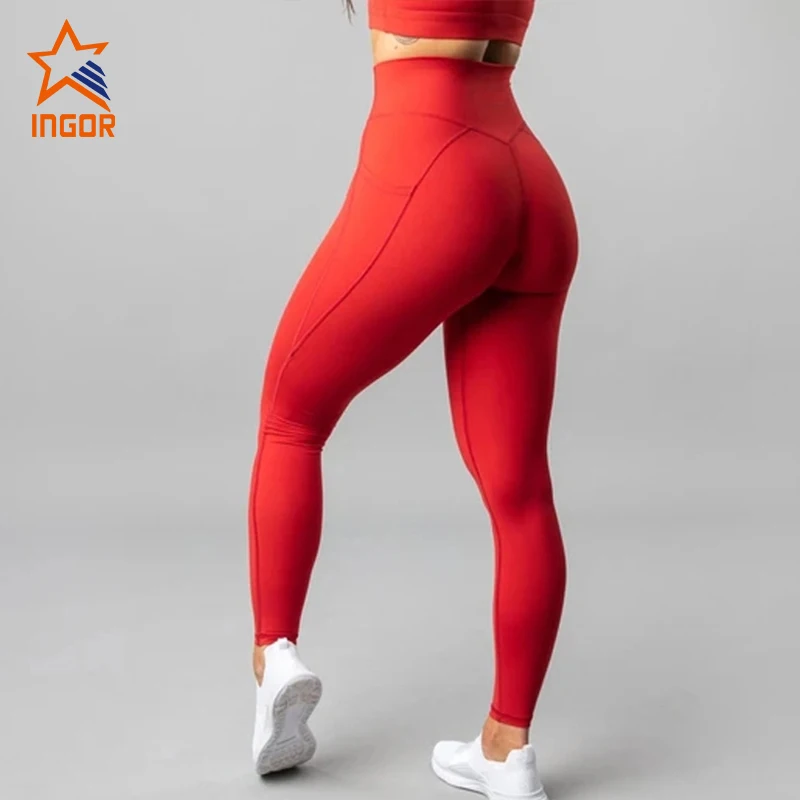 2024 Custom Workout Yoga Pants Push Up Women OEM Nylon Spandex Leggings Wholesale