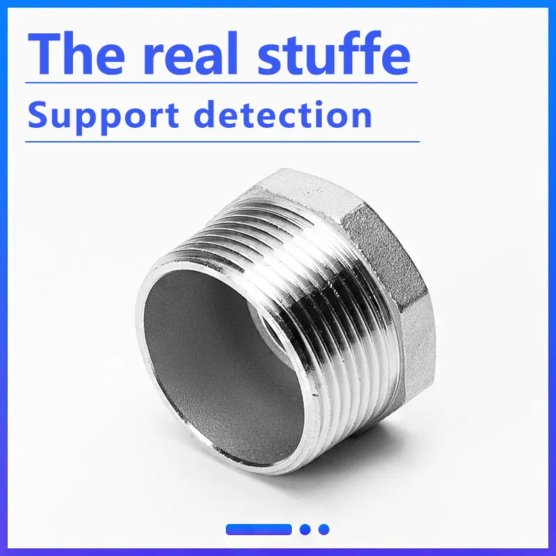 Quality Metal Products Stainless Steel 304 Thread Bushing For Pipeline Connection System