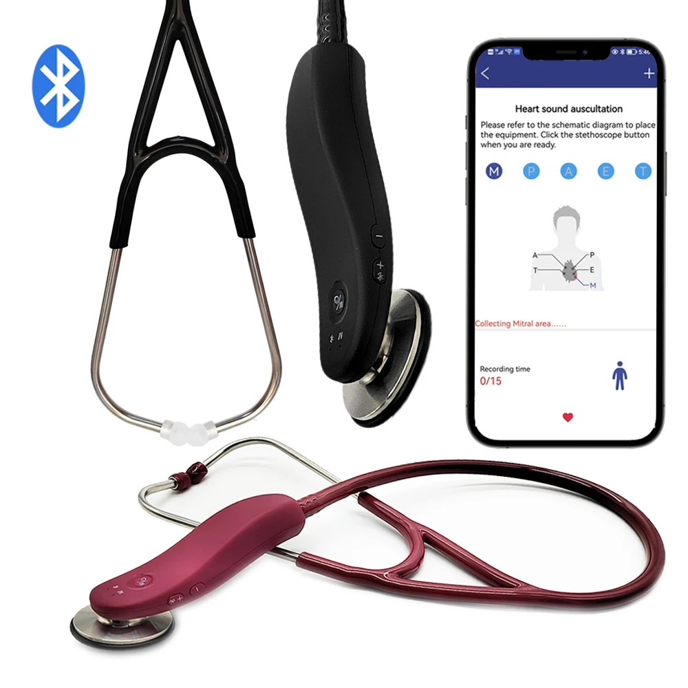 Стетоскоп для смартфона нового поколения электронный стетоскоп с Bluetooth домашних животных