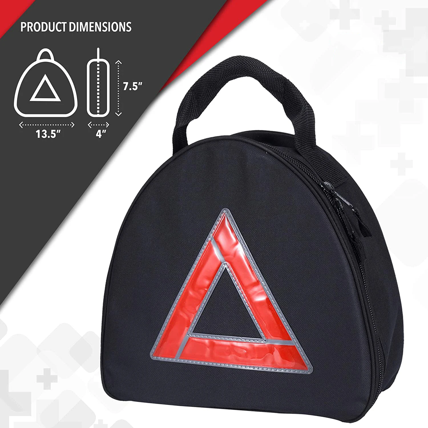 104 Piece Car Safety Kits Roadside Assistance Emergency Kit Waterproof Survival First Aid Safety Kit