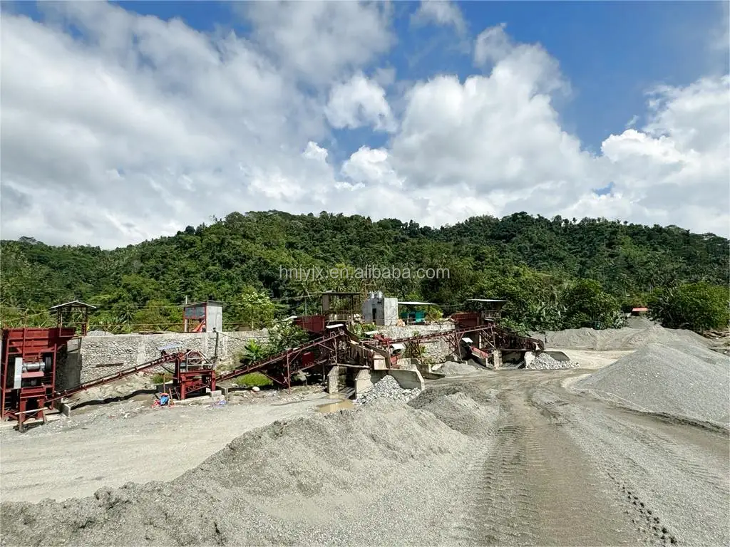 Factory price mobile diesel engine rock crushing machine philippines stone jaw crusher machine production line