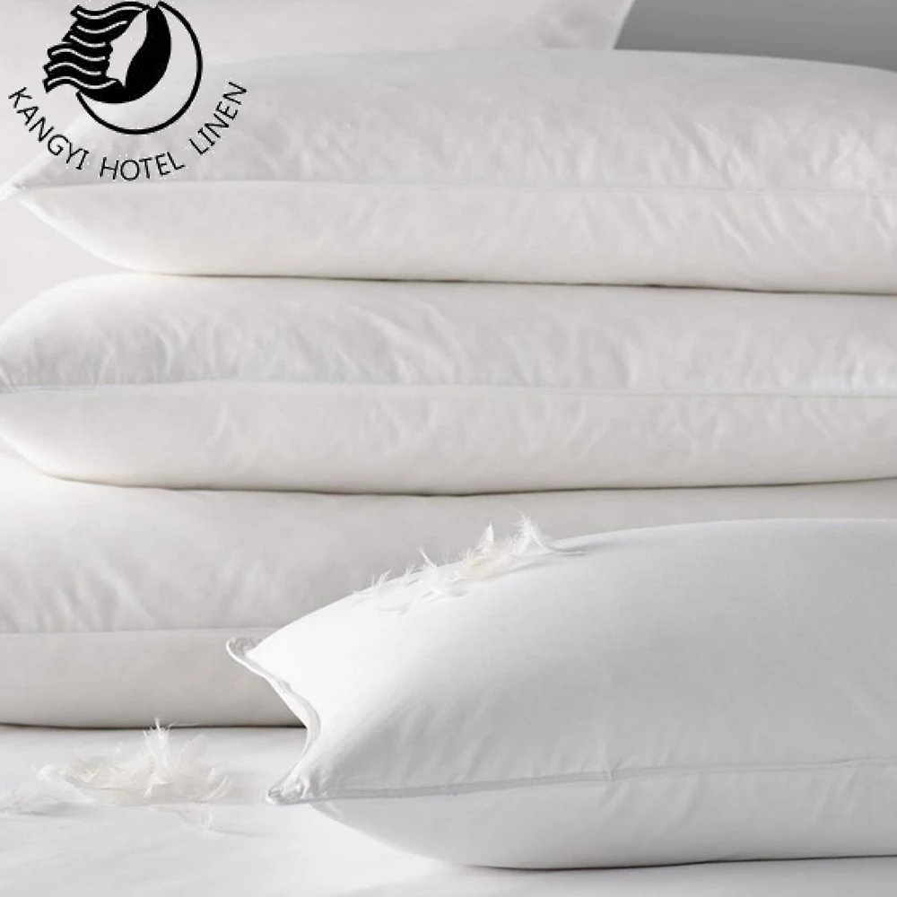 Best Cheap White China Wholesale Comfort Duck Feather Hotel Pillows Sale