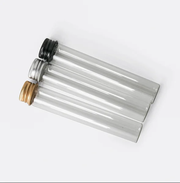 25ml-Highly Popular Glass Tube Vial Storage Of Small Products And Edibles