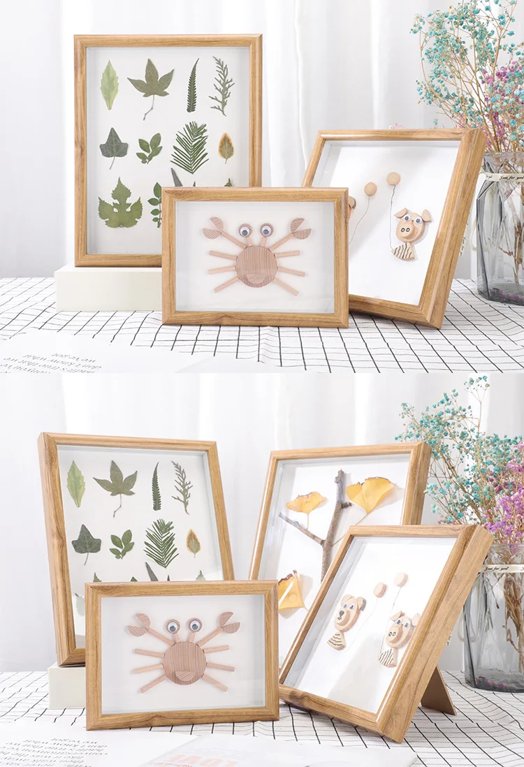 Fashionable High Quality Custom Size Picture Photo Frame Tabletop for Family