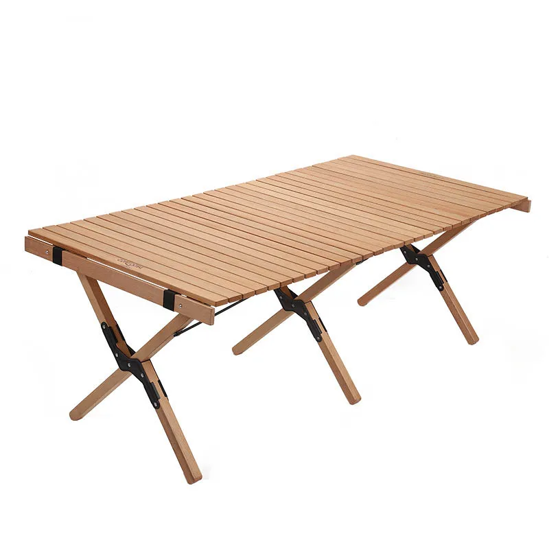 Lightweight Portable Outdoor Camping Folding Table Rolling Folding Table