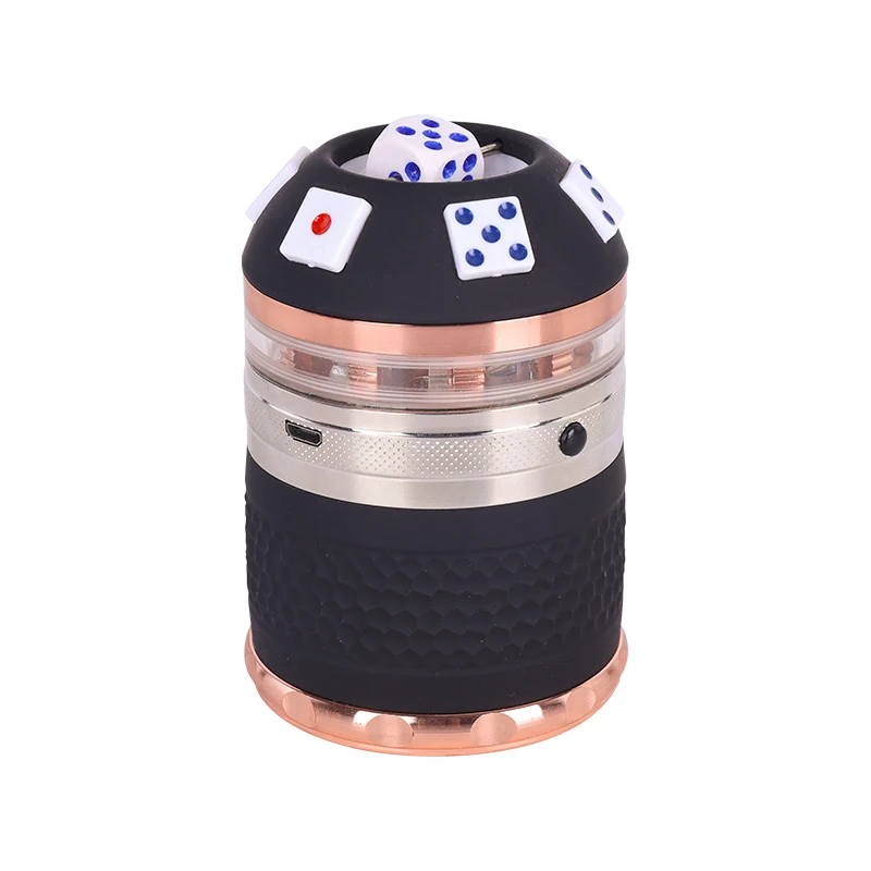 LC Wholesale Metal Smokeed Tobacco Crusher for Cigarettes Hot Sale Custom Grinder Herbe Zinc Herb Grinder