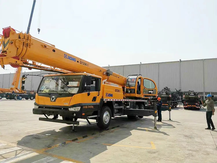  XCMG Factory QY25K-II 25t Телескопический мобильный кран стрелы от