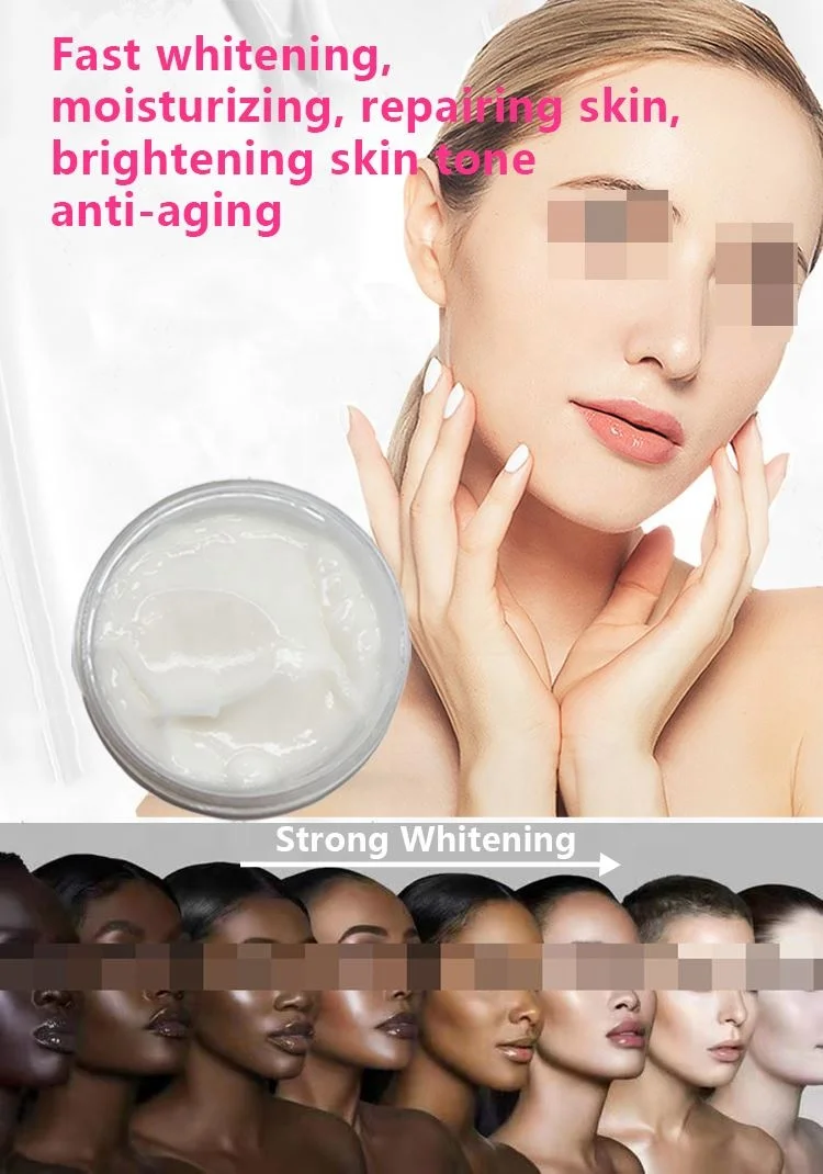 Factory OEM Factory Hydrating Whitening Anti Aging Orange Vitamin C Facial Cream Strongest Whitening Cream