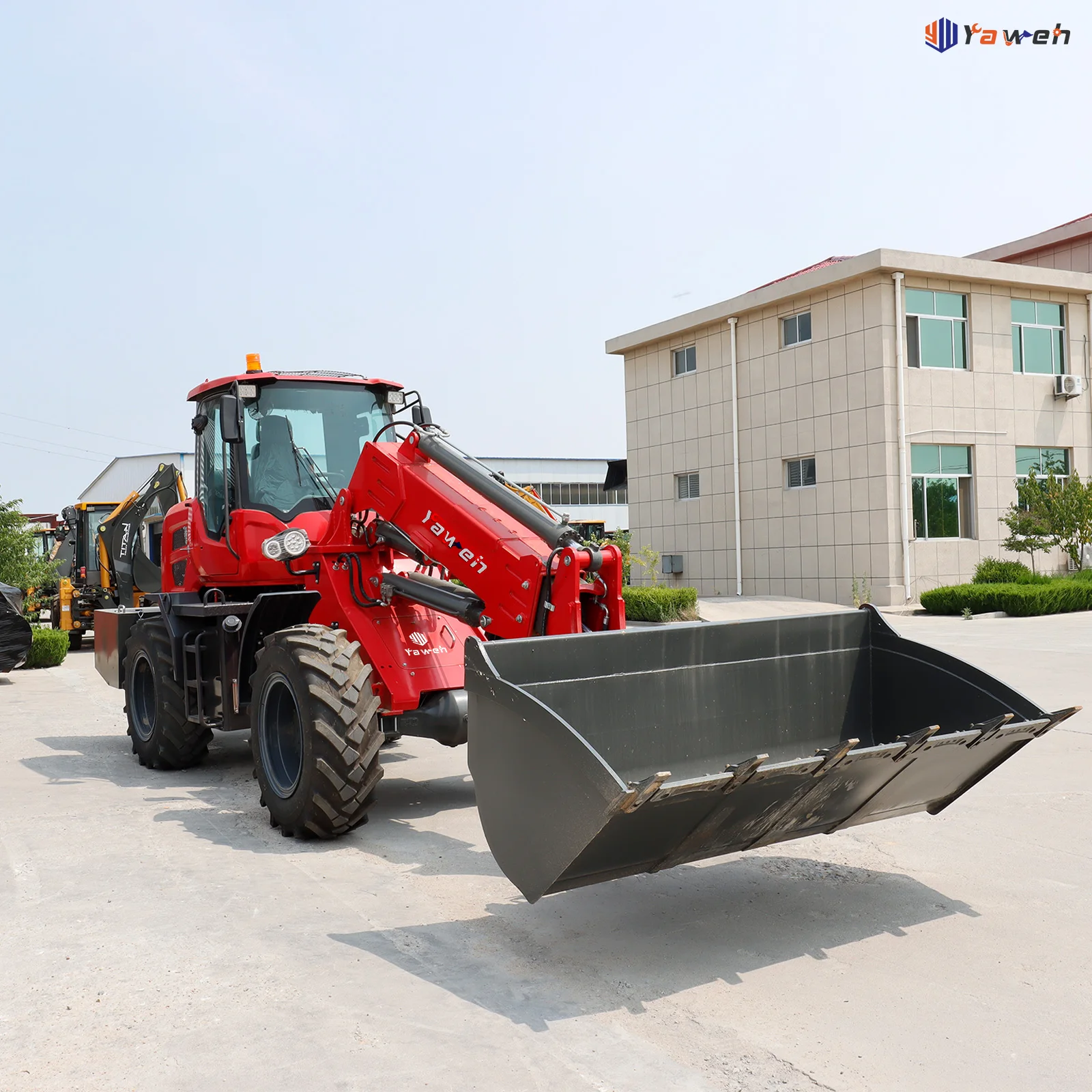 Yaweh Small telescopic loader telescopic arm articulated loading and unloading machine telescopic forklift for sale