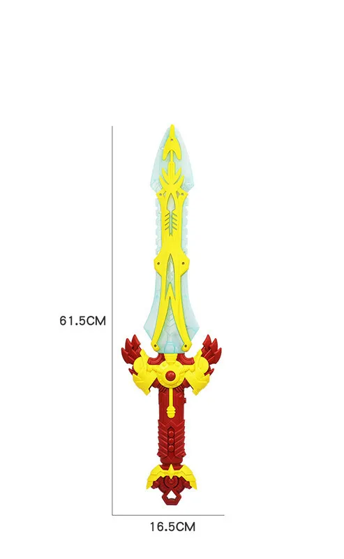 Most Popular new arrival music light plastic sword toys Children Luminous Sword Kids Rotating Light up Sword Toys