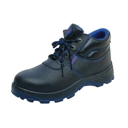 Custom oil water resistant anti static impact proof steel toe cap womans work boots kasut safety shoes work