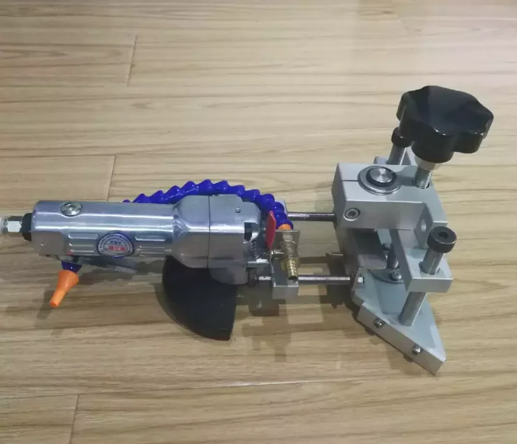 Mini Portable Pneumatic glass chamfering machine