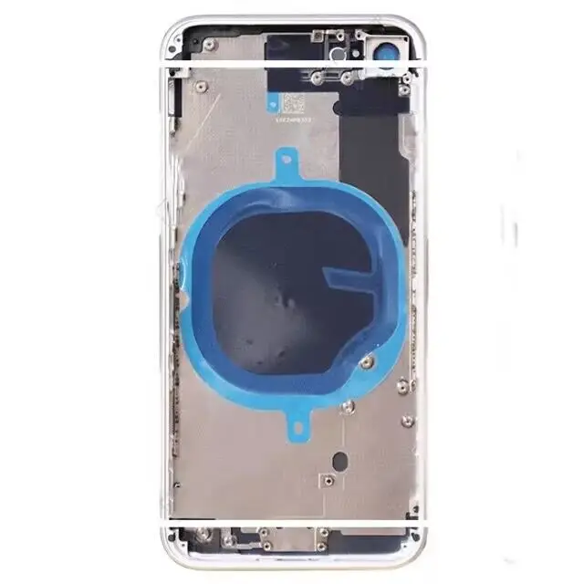 wholesale For iPhone SE 2020  Battery Back Cover Middle Chassis Frame SIM Tray Side Key Parts Assembly